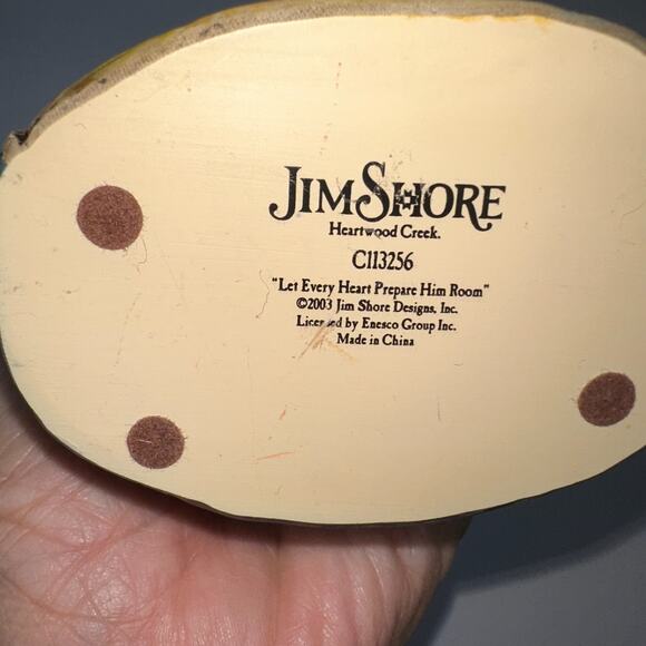 Jim Shore Three Wisemen Let Every Heart Prepare Him Room 2003 Vintage Set of 3 - Picture 7 of 16